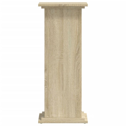 Supporto per Piante Rovere Sonoma 33x33x80 cm Legno Multistrato
