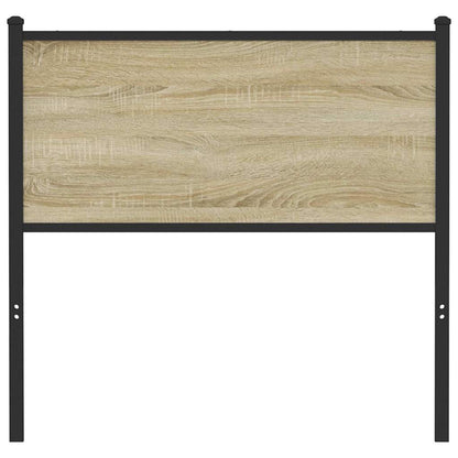 Testiera Sonoma 90 cm in Legno Multistrato e Acciaio