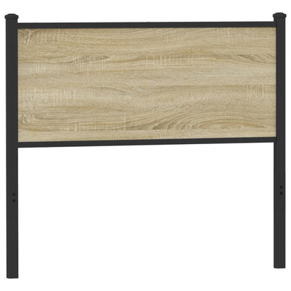 Testiera Sonoma 100 cm in Legno Multistrato e Acciaio