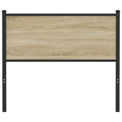 Testiera Sonoma 100 cm in Legno Multistrato e Acciaio