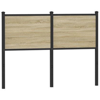 Testiera Sonoma 120 cm in Legno Multistrato e Acciaio