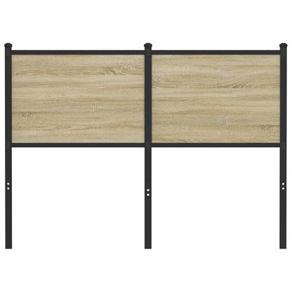 Testiera Sonoma 120 cm in Legno Multistrato e Acciaio