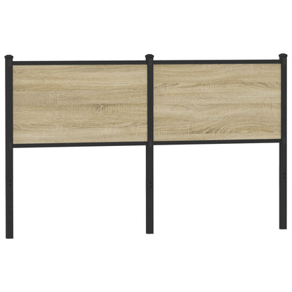 Testiera Sonoma 150 cm in Legno Multistrato e Acciaio