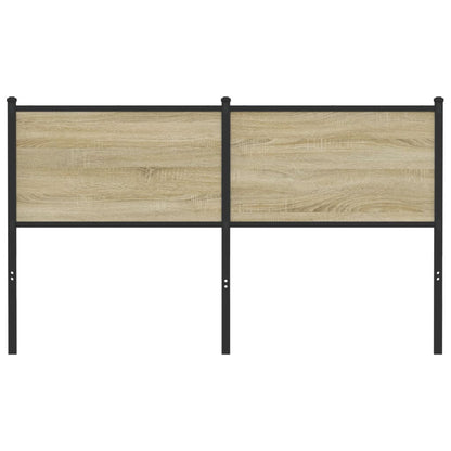Testiera Sonoma 150 cm in Legno Multistrato e Acciaio