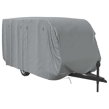 Telo per Roulotte Grigio 610x250x220 cm in Tessuto Non Tessuto