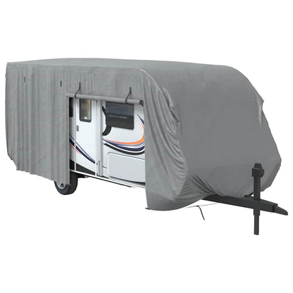 Telo per Roulotte Grigio 732x250x220 cm in Tessuto Non Tessuto