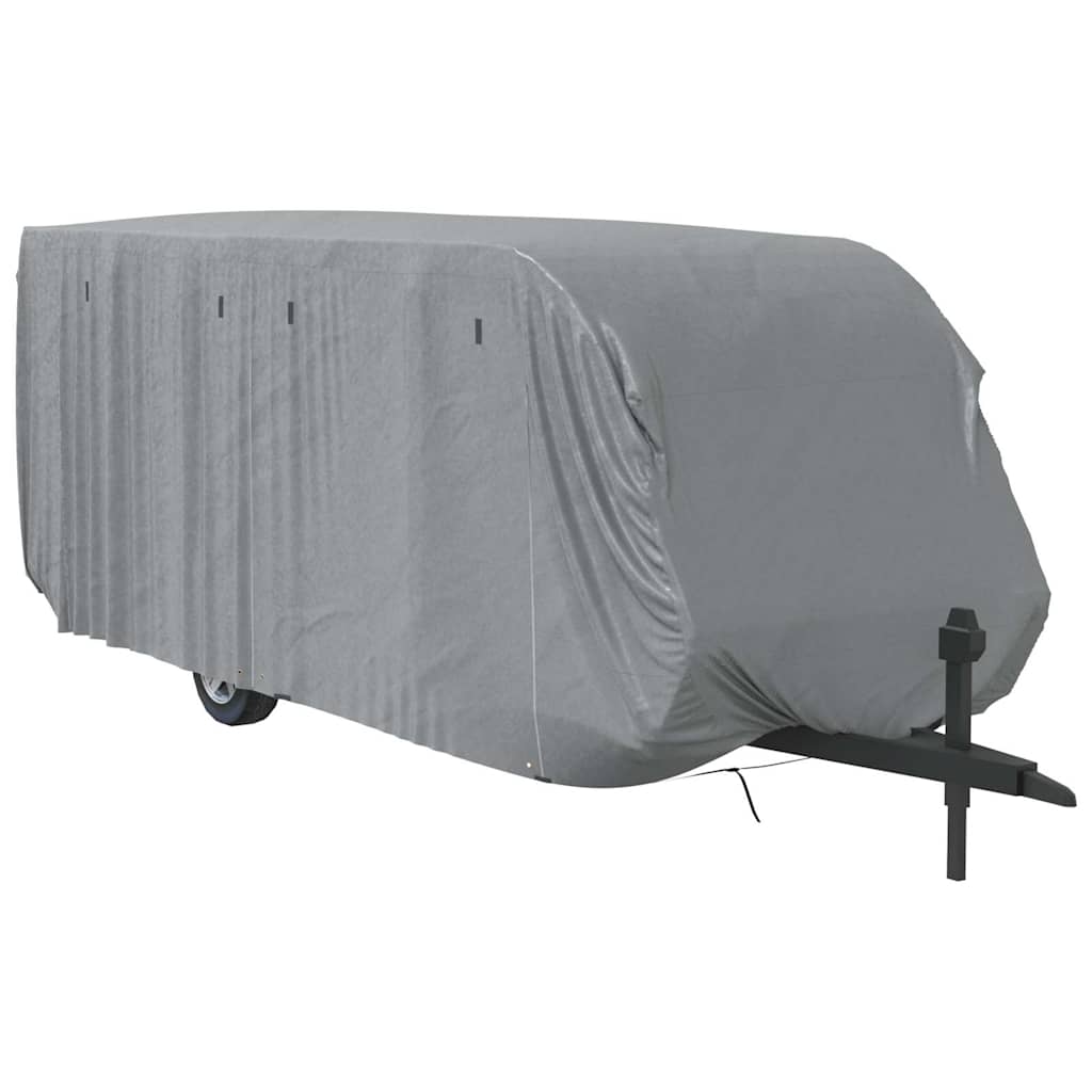 Telo per Roulotte Grigio 732x250x220 cm in Tessuto Non Tessuto