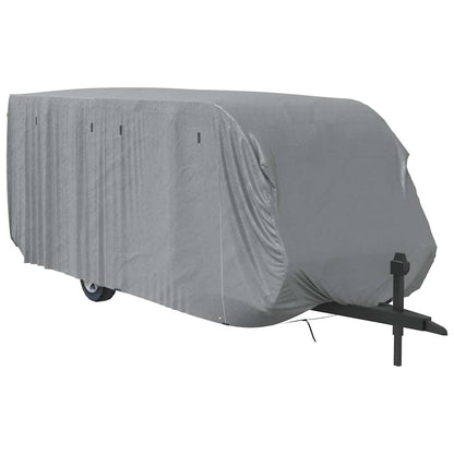 Telo per Roulotte Grigio 732x250x220 cm in Tessuto Non Tessuto