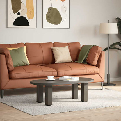 Gambe per Tavolino da CaffÃ¨ 4 pz in Acciaio Naturale 42-44 cm Acciaio