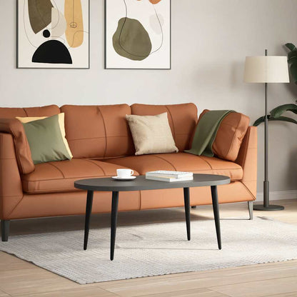 Gambe per Tavolino da CaffÃ¨ Forma Conica 4 pz Nere 30-31 cm Acciaio