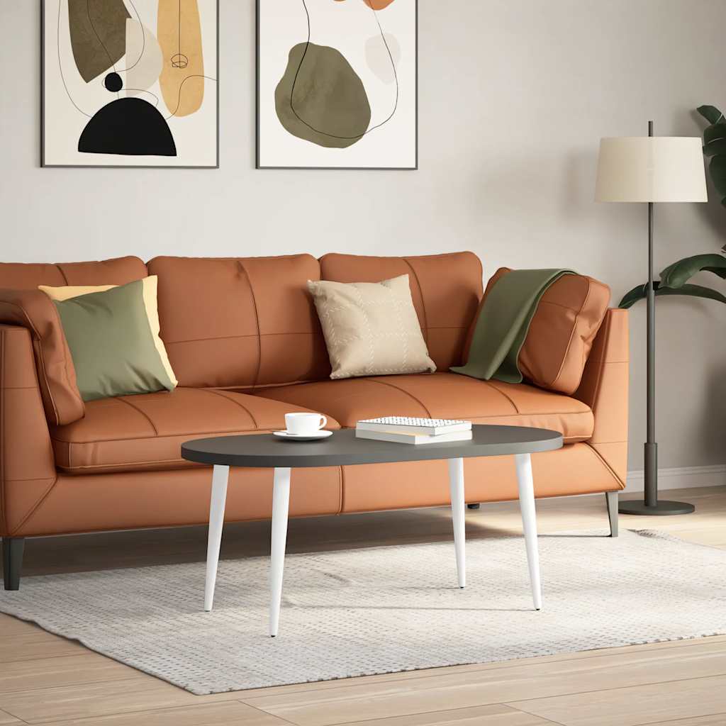 Gambe per Tavolino da CaffÃƒÂ¨ Forma Conica 4 pz Bianco 30-31 cm Acciaio