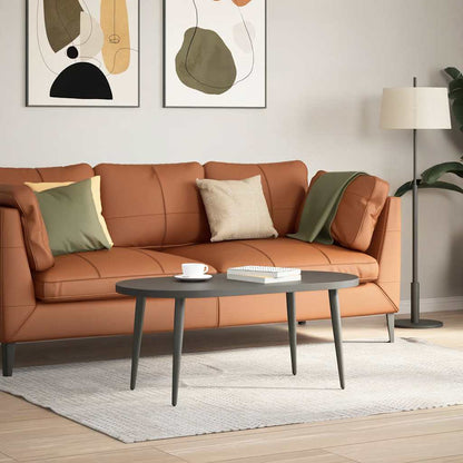 Gambe per Tavolino da CaffÃƒÂ¨ Forma Conica 4 pz Antracite 42-43 cm Acciaio