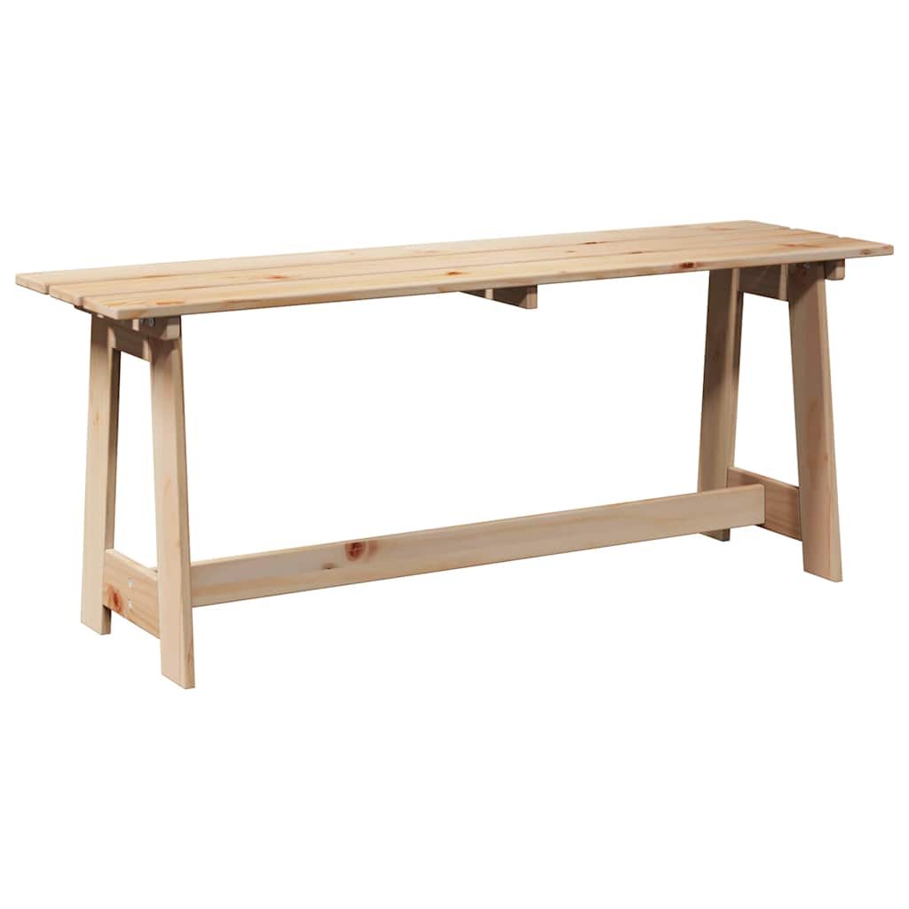 Panchina da esterno Naturale 119 x 47 x 35 cm