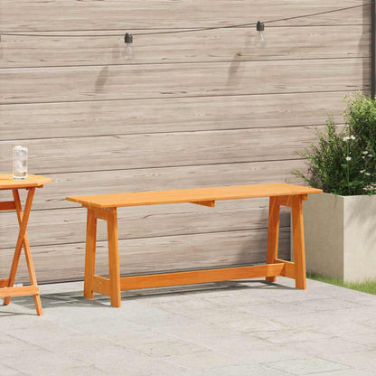 Panchina da esterno Marrone 119 x 47 x 35 cm Pino massello