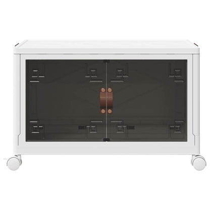 Scatola Portaoggetti Impilabile con Ruote 75 L 64x40x41 cm