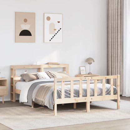 Letto senza Materasso 120x190 cm in Legno Massello di Pino