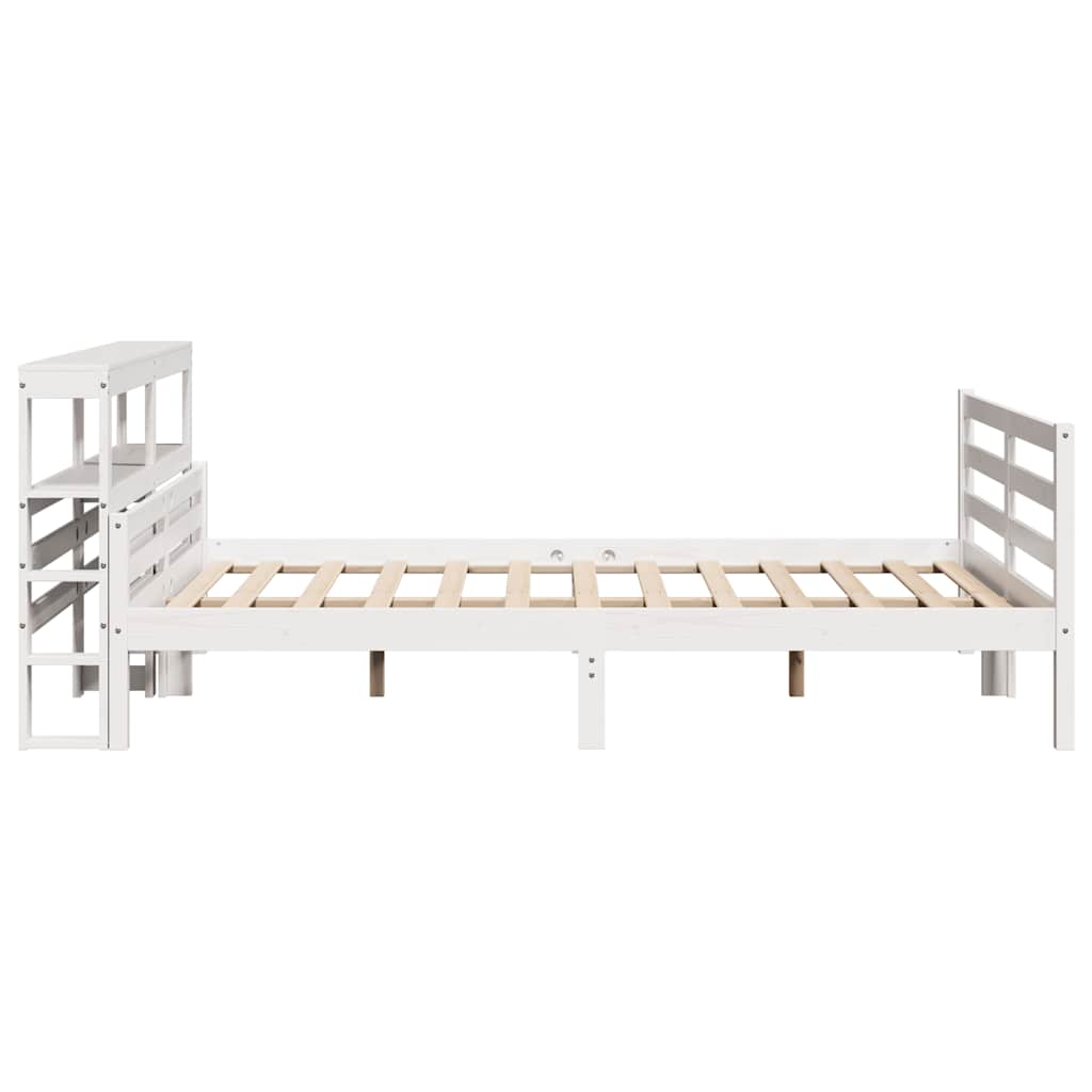 Giroletto con Testiera 160x200 cm in Legno Massello di Pino