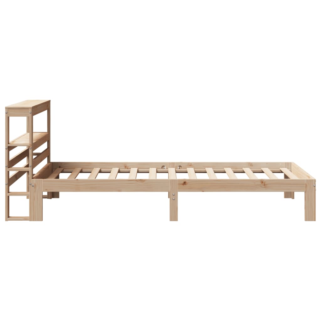 Giroletto con Testiera 75x190 cm in Legno Massello di Pino
