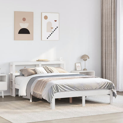 Giroletto con Testiera senza Materasso Bianco 120x200 cm