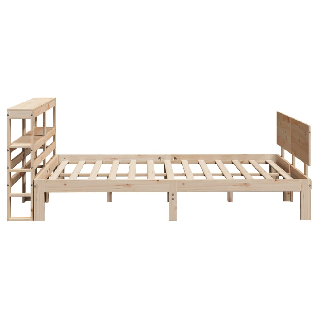 Giroletto con Testiera 120x200 cm in Legno Massello di Pino