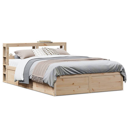 Giroletto con Testiera 120x190 cm in Legno Massello di Pino