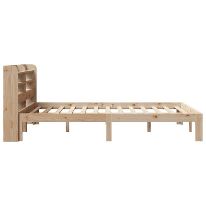 Giroletto con Testiera 75x190 cm in Legno Massello di Pino