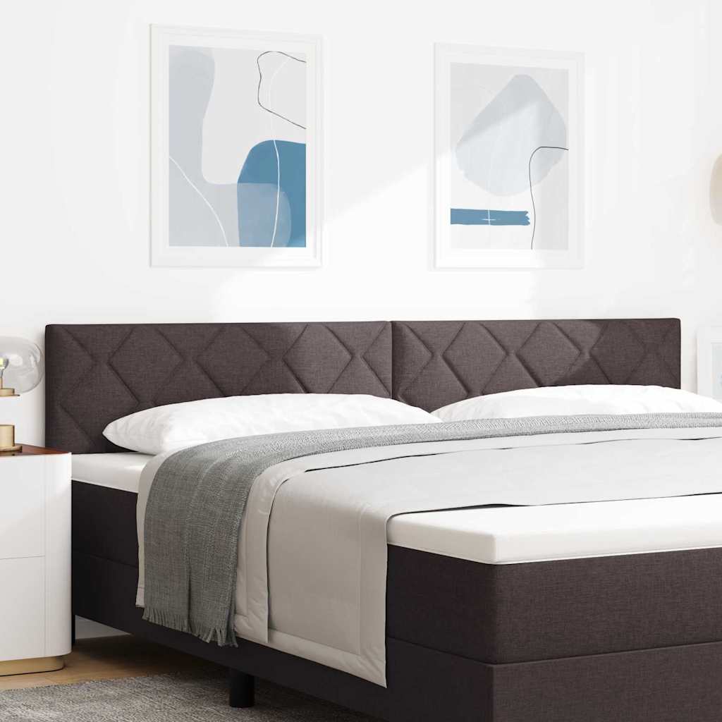Testiera Marrone 200 cm Tessuto