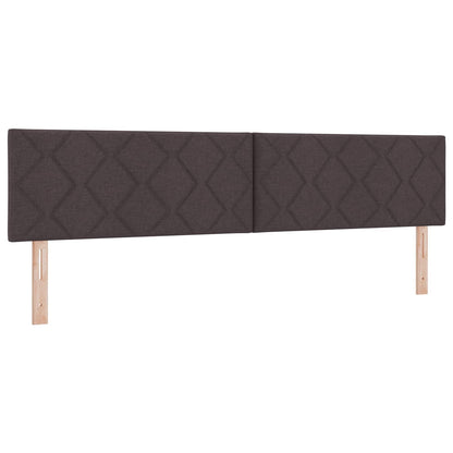 Testiera Marrone 200 cm Tessuto