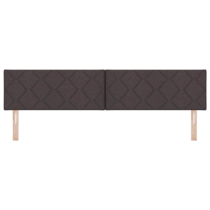 Testiera Marrone 200 cm Tessuto
