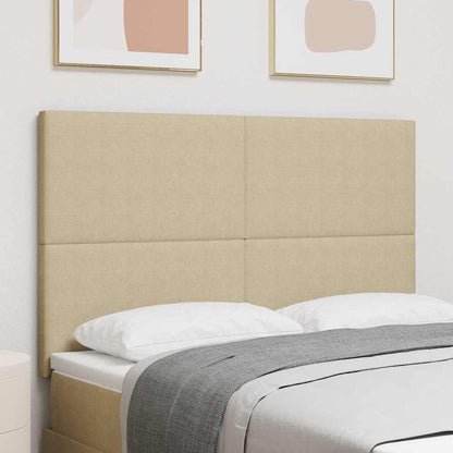 Testiera LED con testiera Grigio Verde 160 cm Poliestere