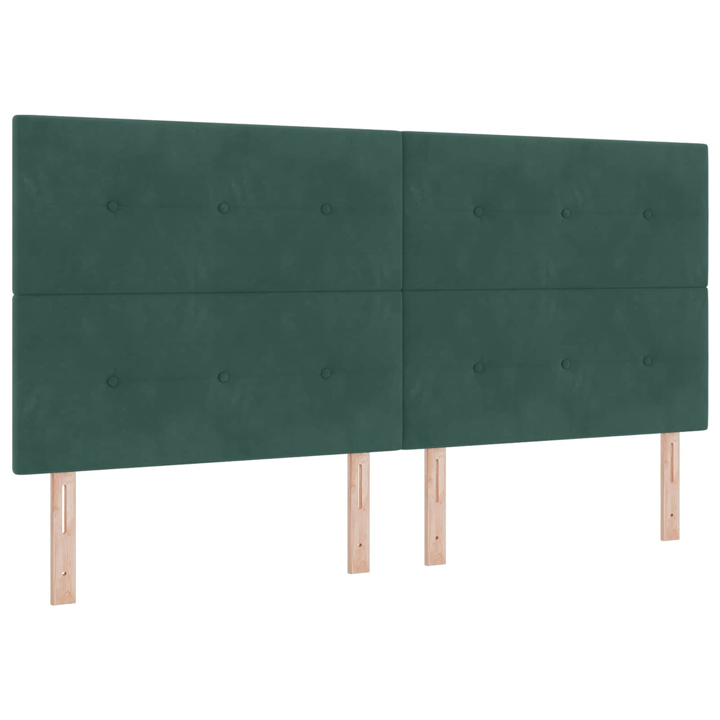 Testiera LED con luci a strisce a LED Verde 200 cm Poliestere
