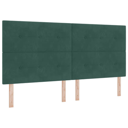 Testiera LED con luci a strisce a LED Verde 200 cm Poliestere