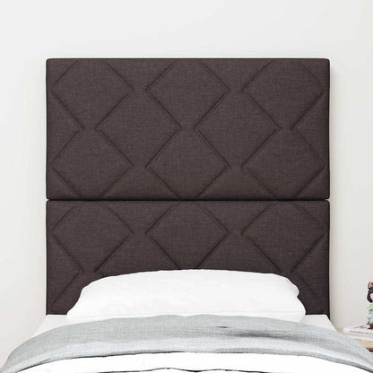 Testiera con testiera Grigio chiaro 80 cm Tessuto