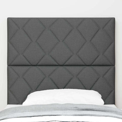 Testiera Grigio 100 cm Tessuto
