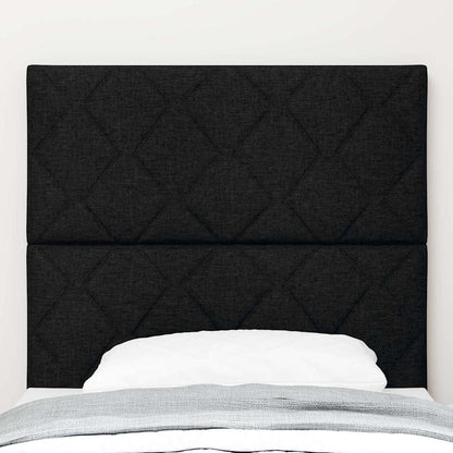 Testiera Nero 100 cm Tessuto