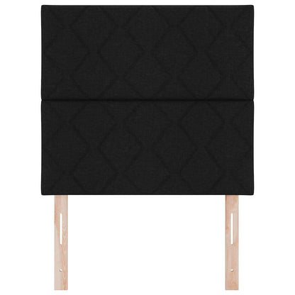 Testiera Nero 100 cm Tessuto