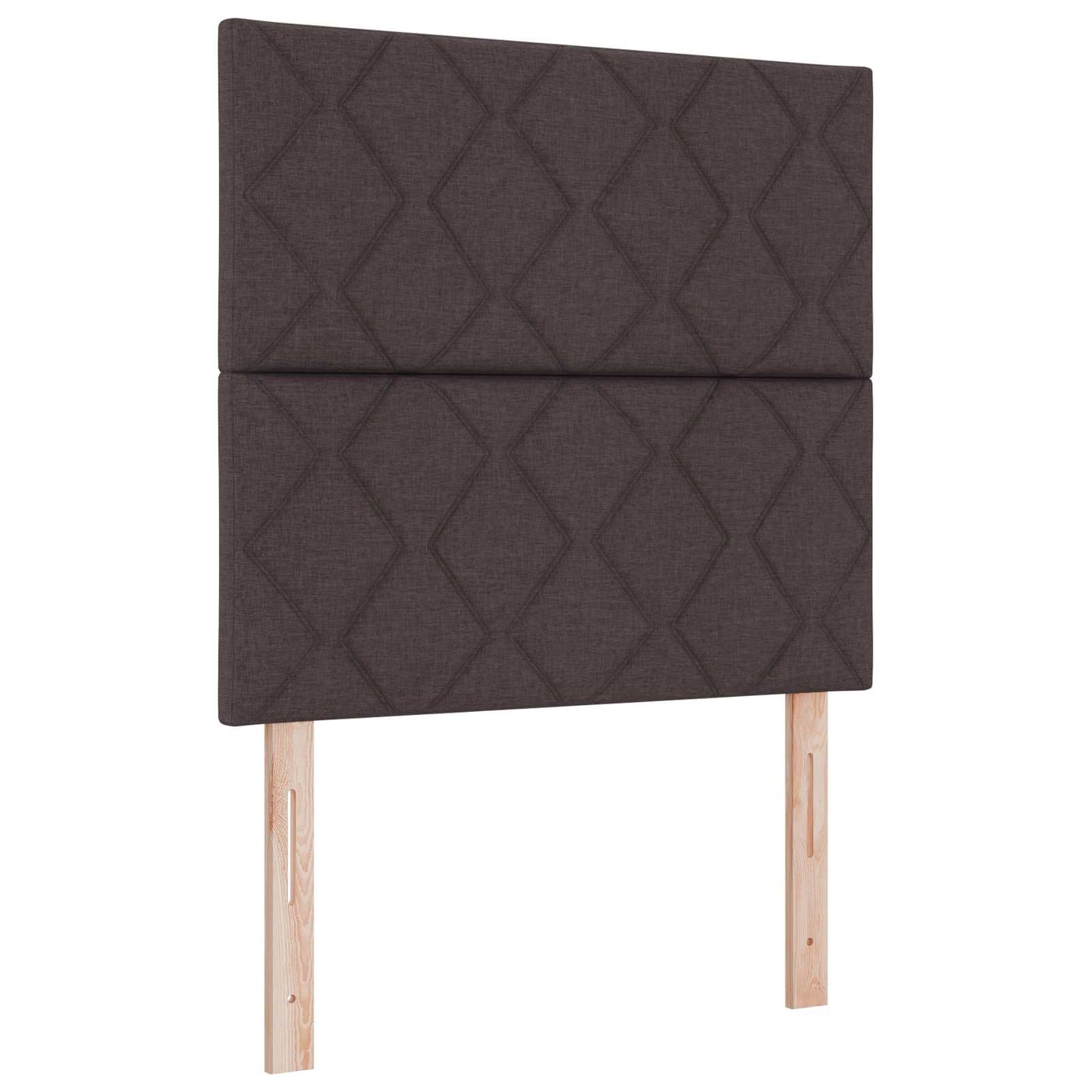 Testiera Marrone 100 cm Tessuto