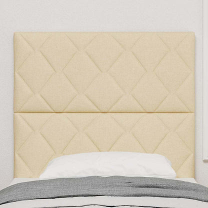 Testiera Crema 100 cm Tessuto