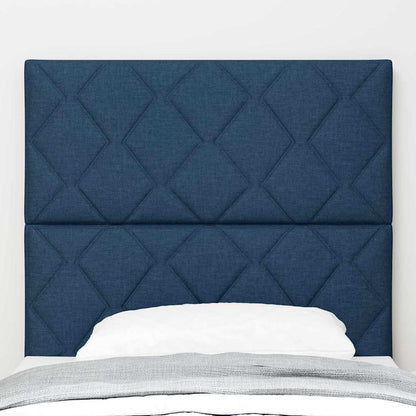 Testiera Blu 100 cm Tessuto