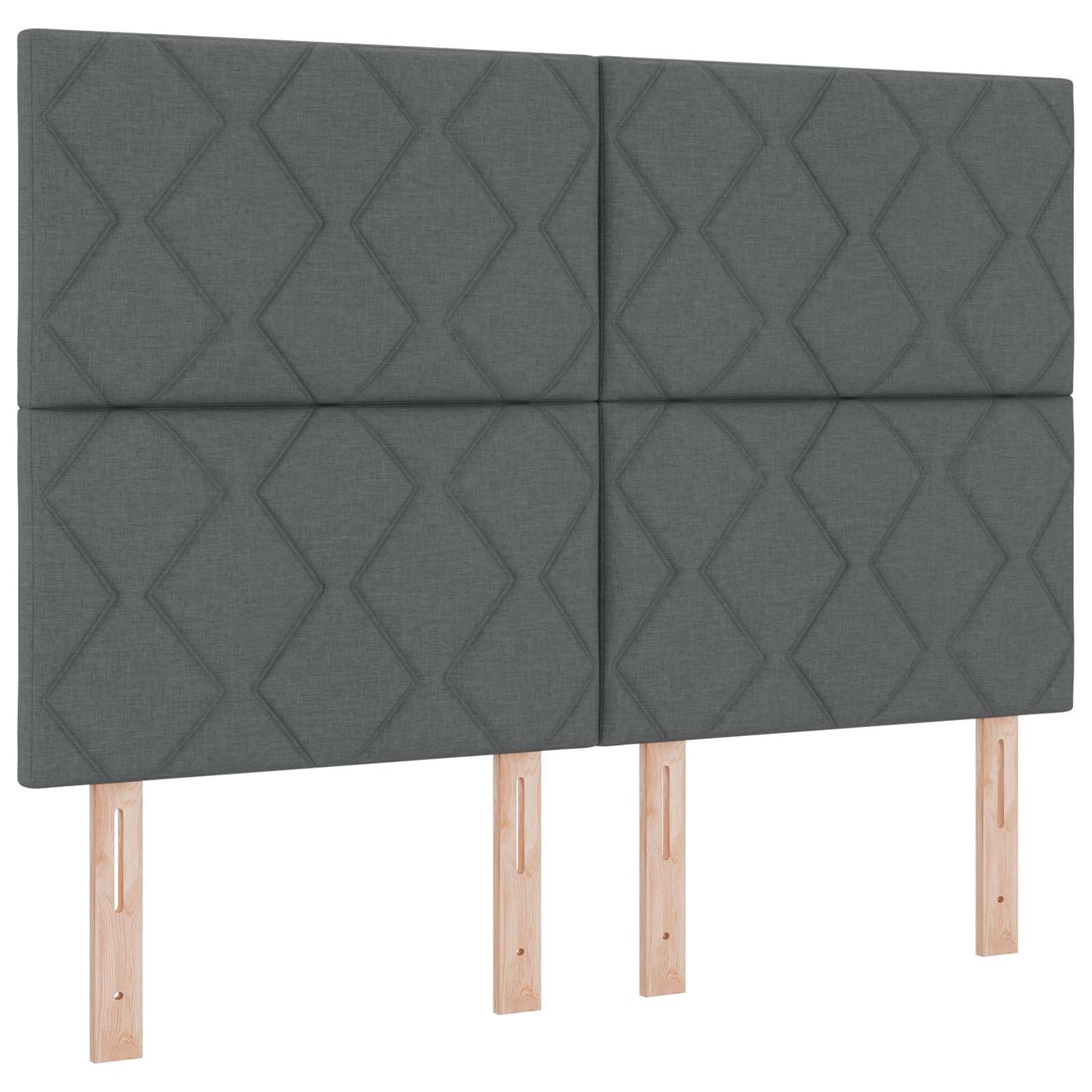 Testiera Grigio 160 cm Tessuto