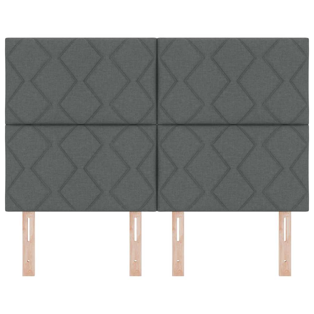 Testiera Grigio 160 cm Tessuto