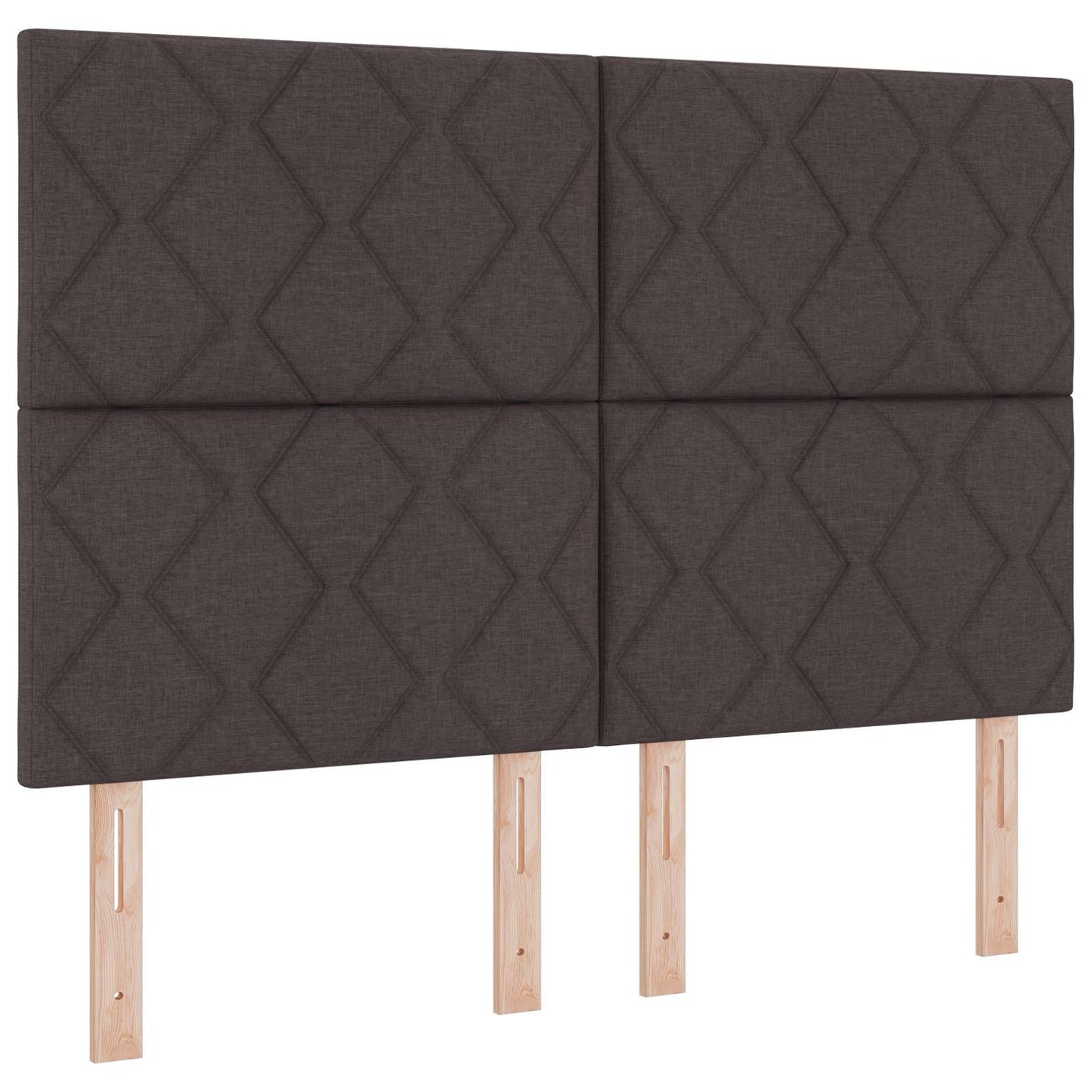 Testiera Marrone 160 cm Tessuto