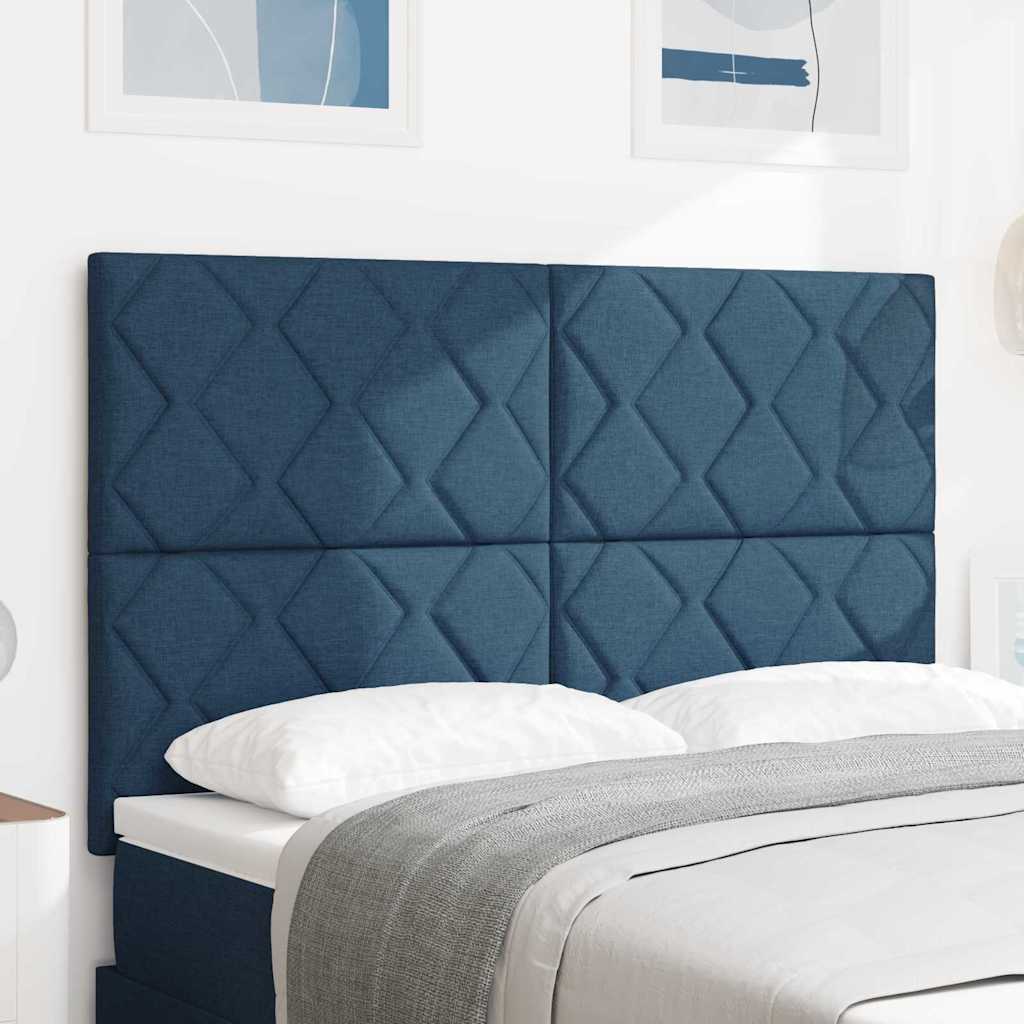 Testiera Blu 160 cm Tessuto