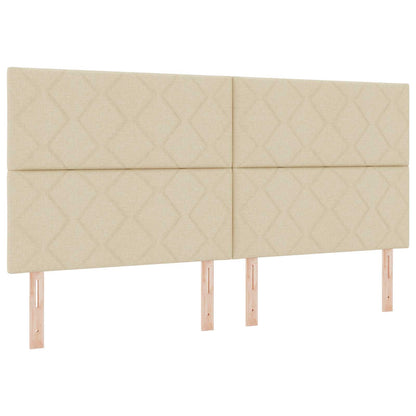 Testiera Crema 200 cm Tessuto