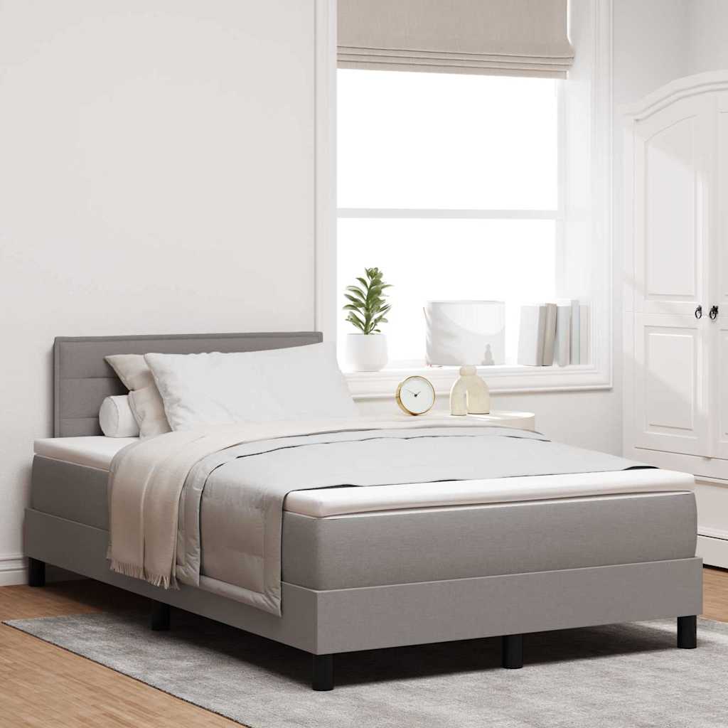 Letto a molle con materasso Talpa 120 x 190 cm Tessuto