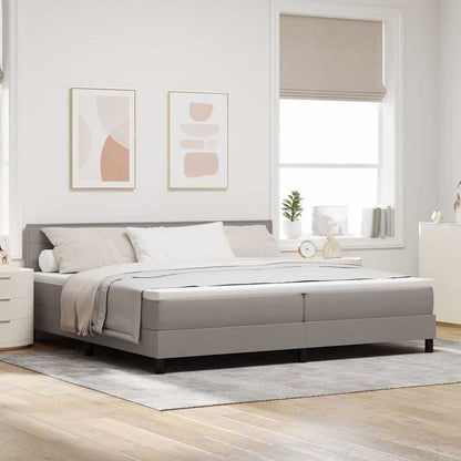 Letto a molle con materasso Talpa 200 x 200 cm Tessuto
