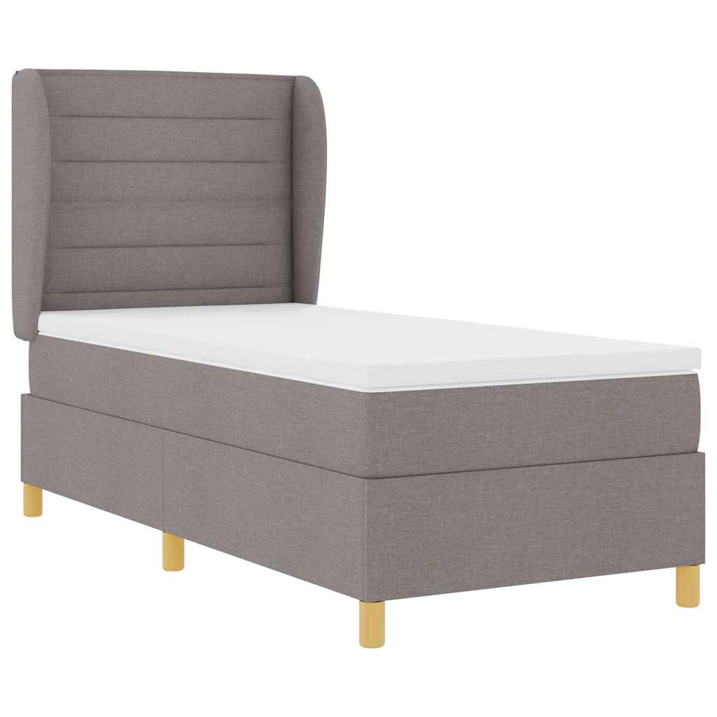 Letto a molle con materasso Talpa 190 x 90 cm Tessuto