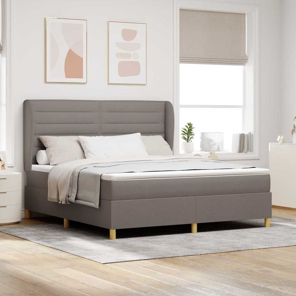 Letto a molle con materasso Talpa 200 x 180 cm Tessuto