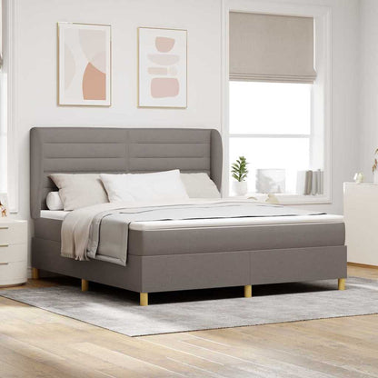 Letto a molle con materasso Talpa 200 x 180 cm Tessuto