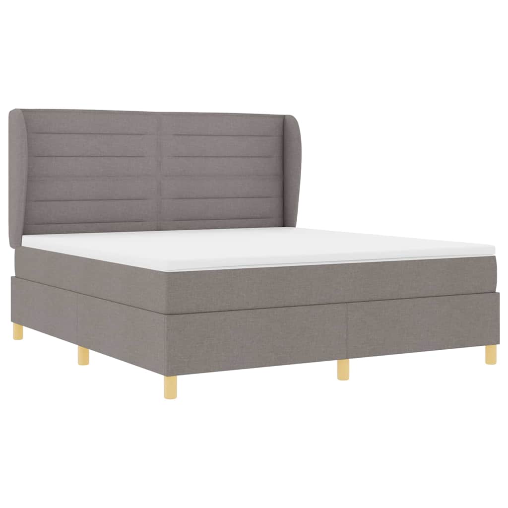 Letto a molle con materasso Talpa 200 x 180 cm Tessuto